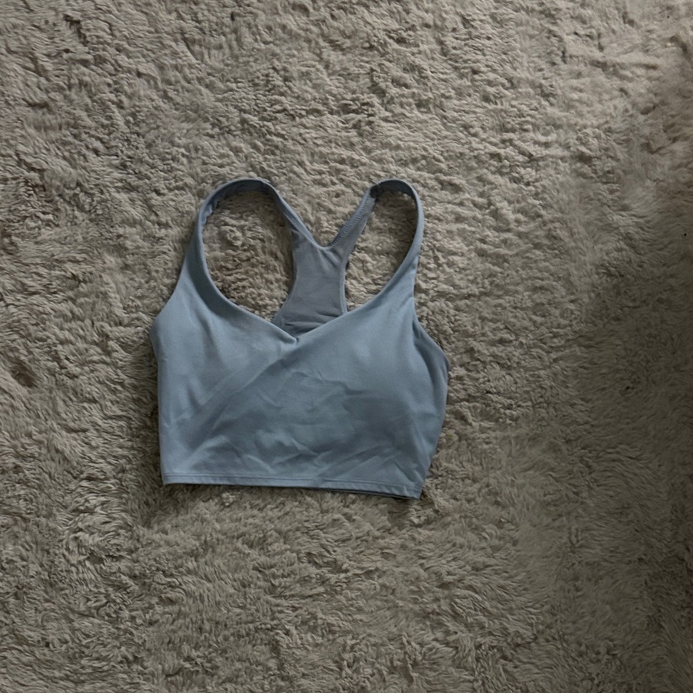 PINK Victoria's Secret Light Blue Sports Bra
